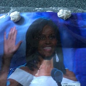 Michelle Obama canvas tote bag